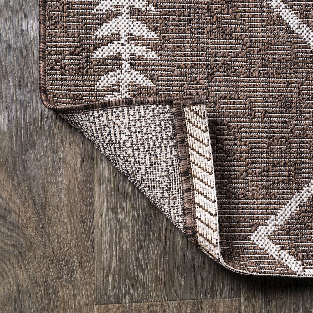Derya Tribal Diamond Trellis Indoor/Outdoor Area Rug. Picture 6