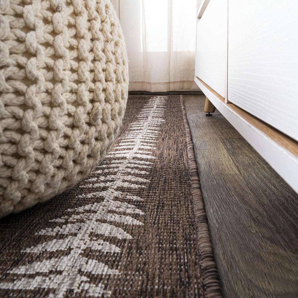 Derya Tribal Diamond Trellis Indoor/Outdoor Area Rug. Picture 10
