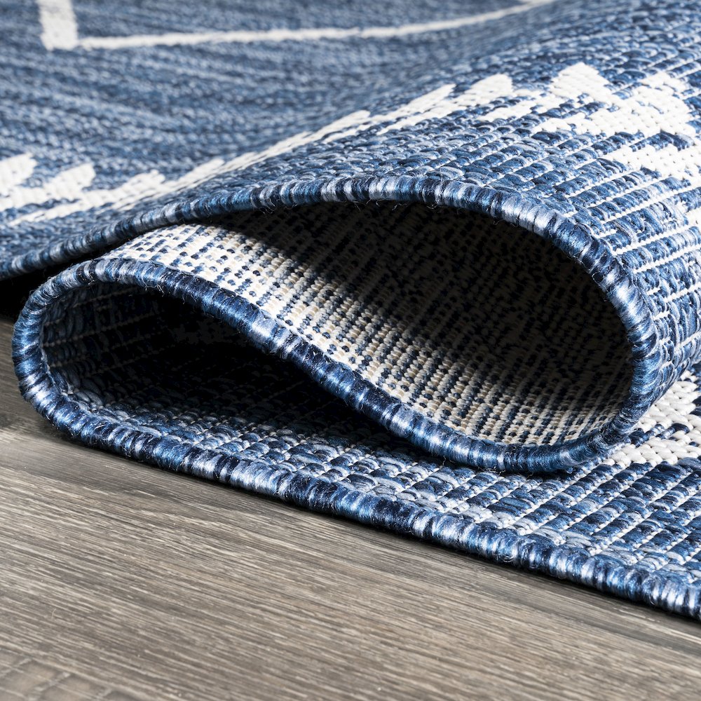 Derya Tribal Diamond Trellis Indoor/Outdoor Area Rug. Picture 15