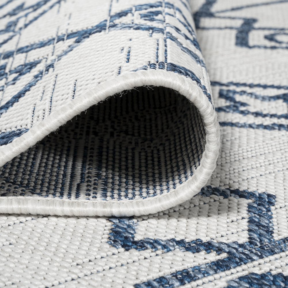 Kafel Tribal Bohemian Indoor/Outdoor Area Rug. Picture 13