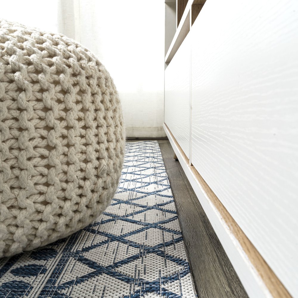 Kafel Tribal Bohemian Indoor/Outdoor Area Rug. Picture 14