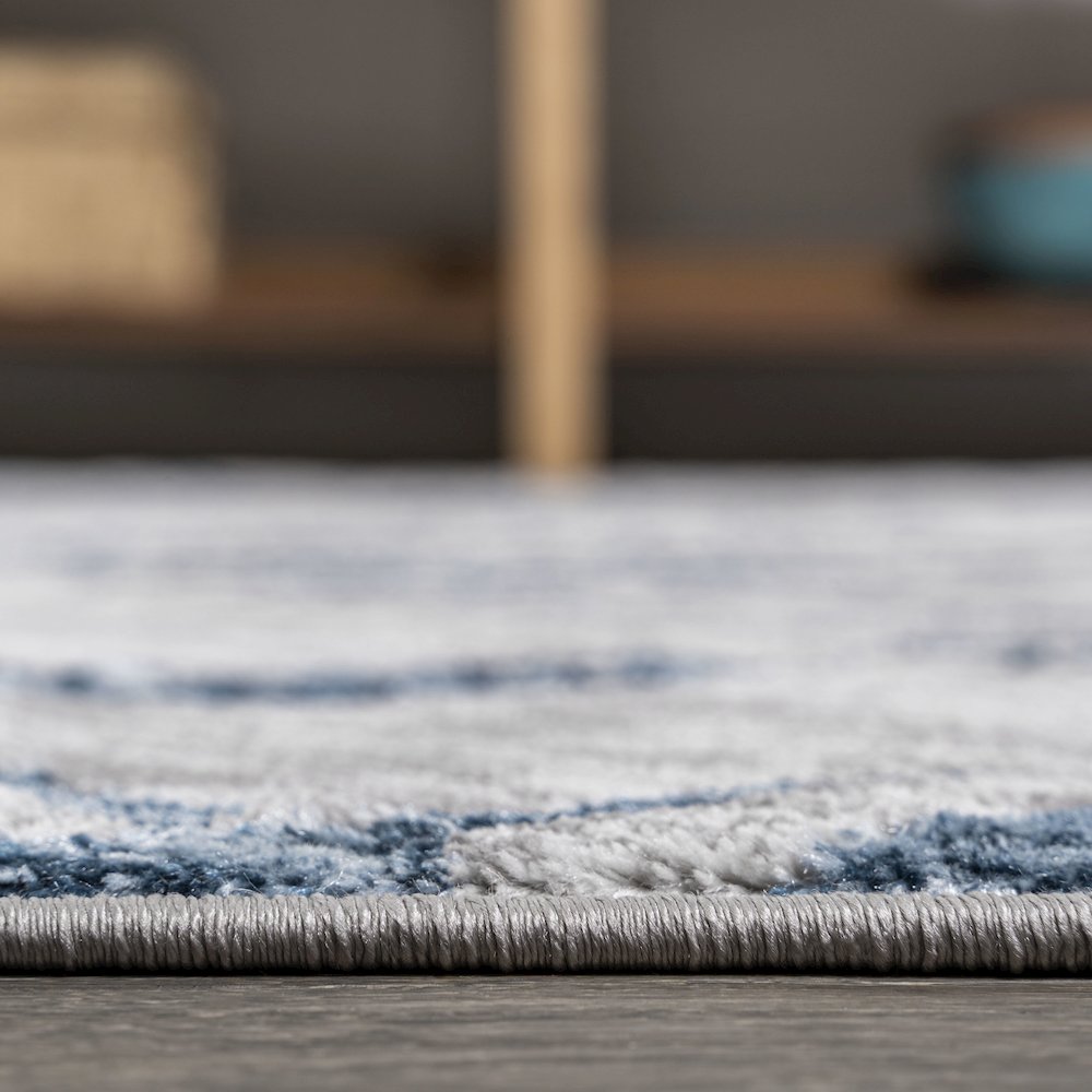 Slant Modern Abstract Area Rug. Picture 11