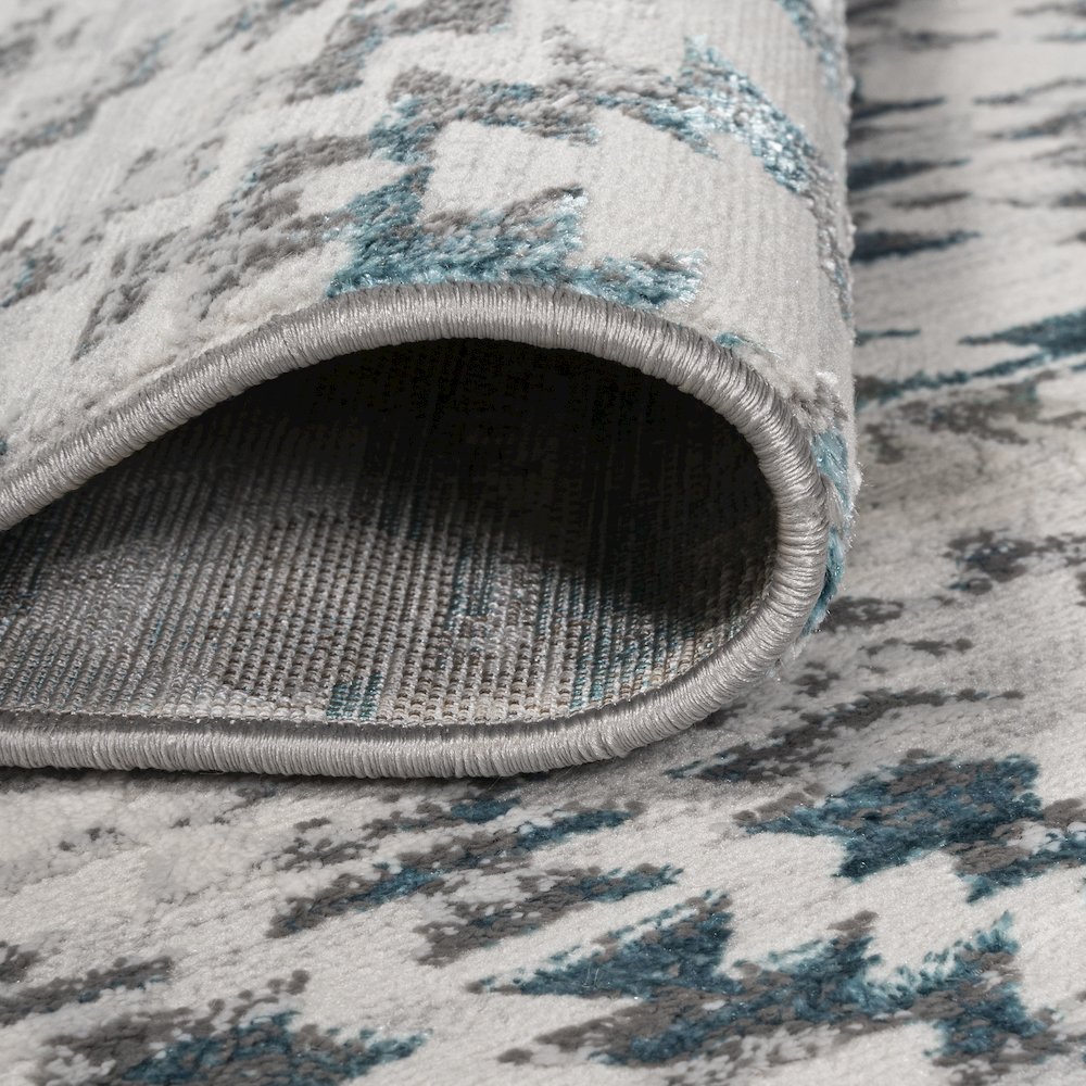 Ancient Faded Trellis Area Rug. Picture 8