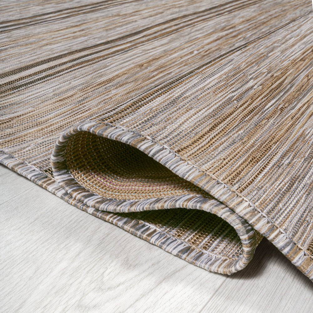 Bo Modern Farmhouse Wide Stripe Area Rug. Picture 6