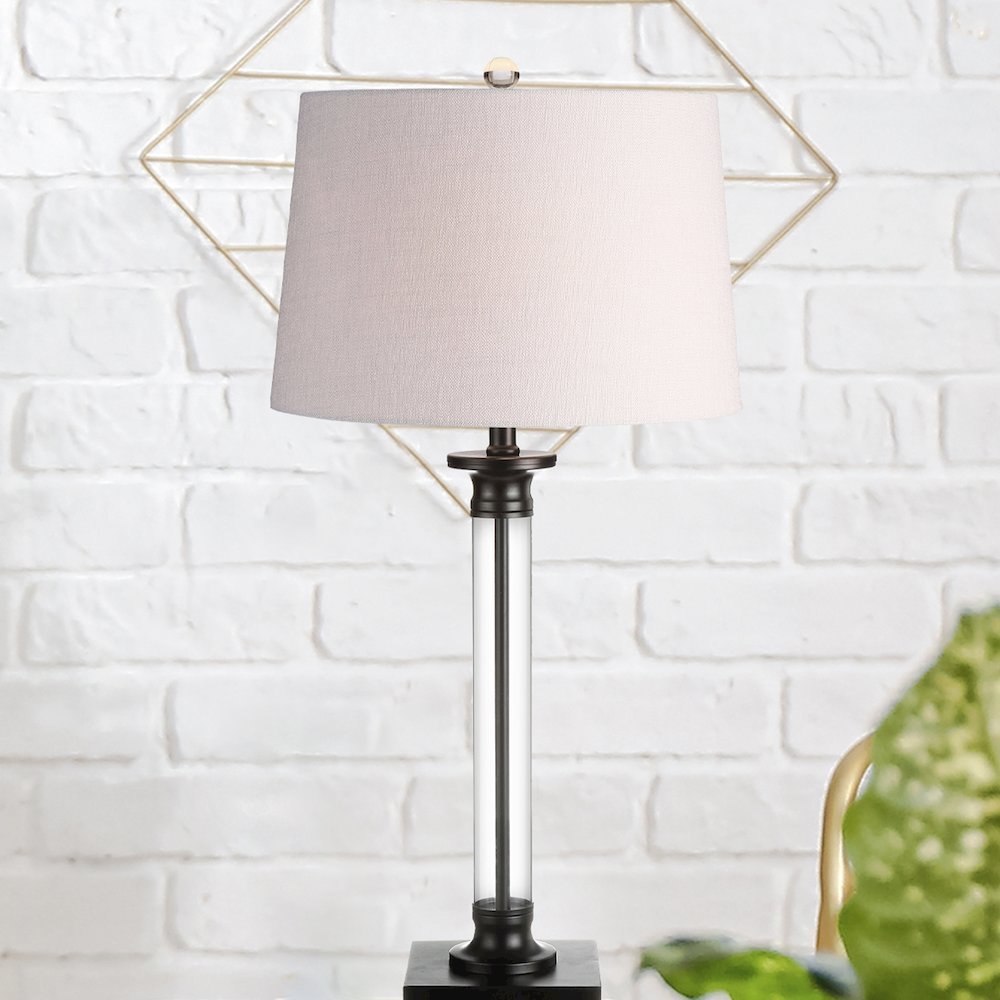 Mason Glass And Metal Led Table Lamp (Set Of 2). Picture 9