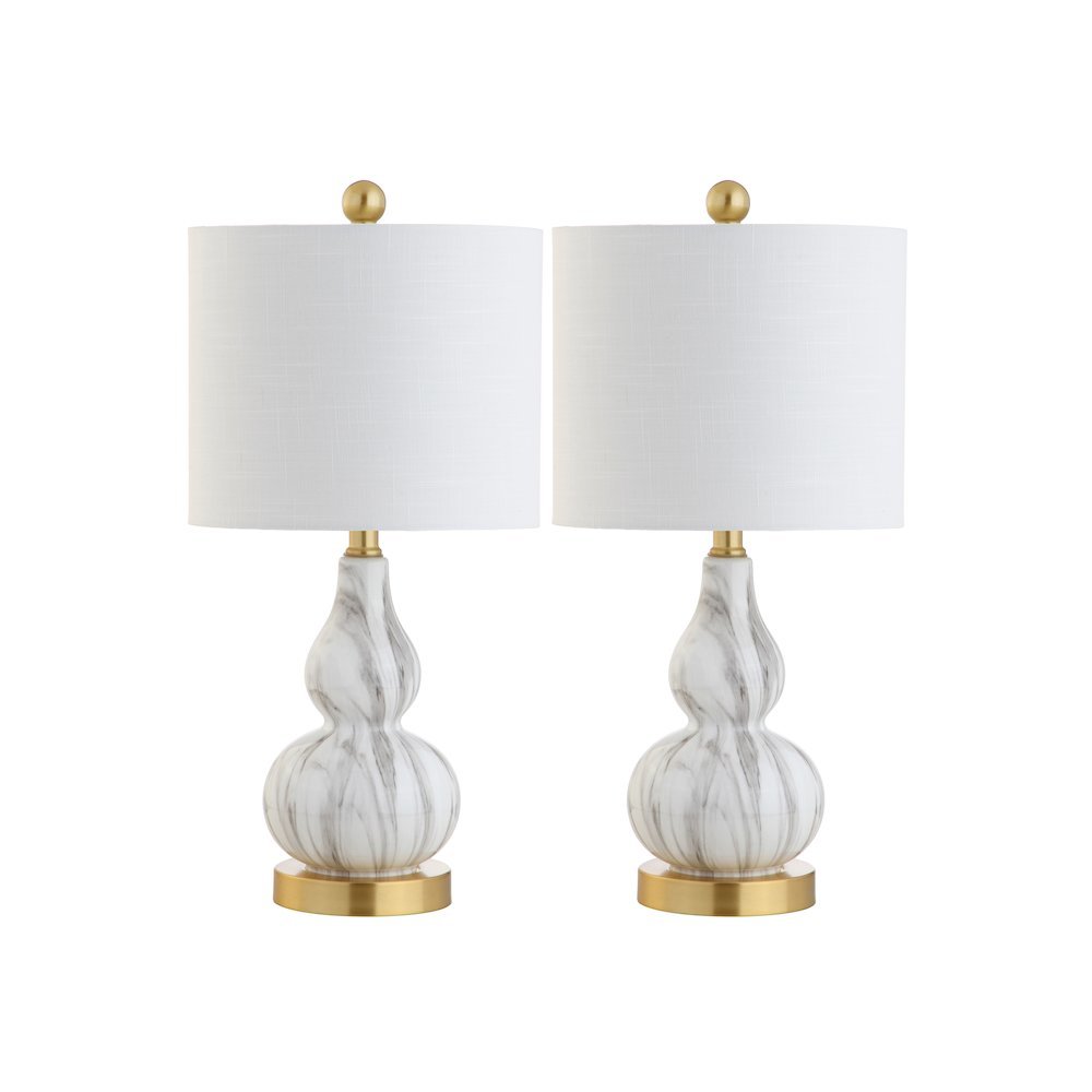 Anya Mini Glass Led Table Lamp (Set Of 2). Picture 2