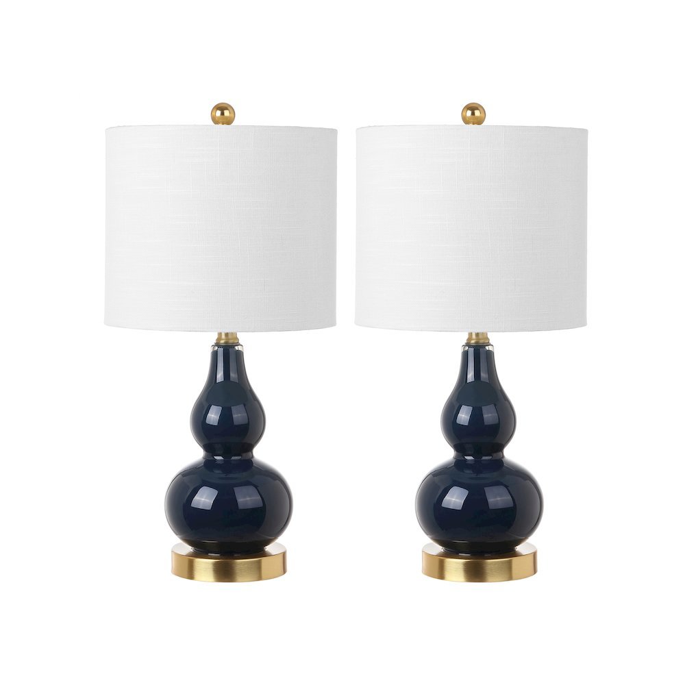 Anya Mini Glass Led Table Lamp (Set Of 2). Picture 2