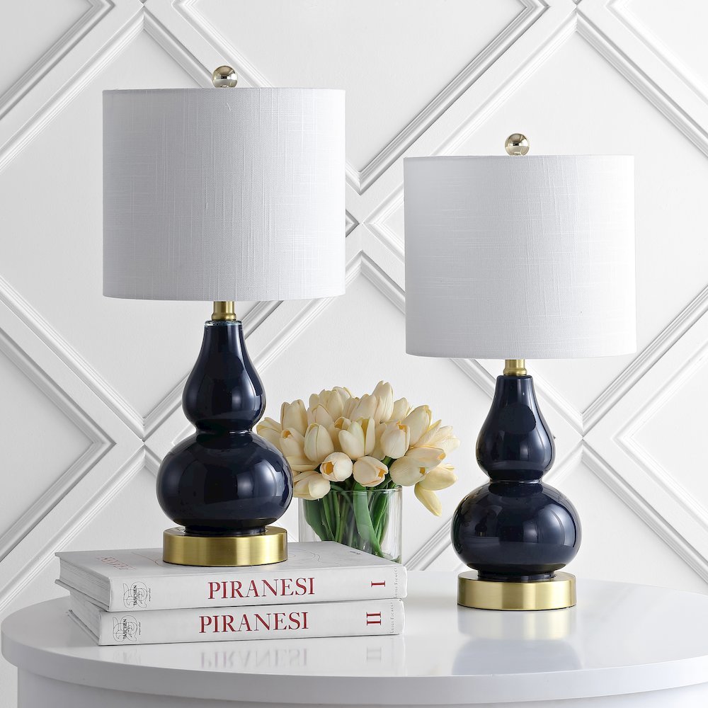 Anya Mini Glass Led Table Lamp (Set Of 2). Picture 4