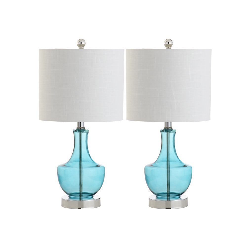 Colette Mini Glass Led Table Lamp (Set Of 2). Picture 2
