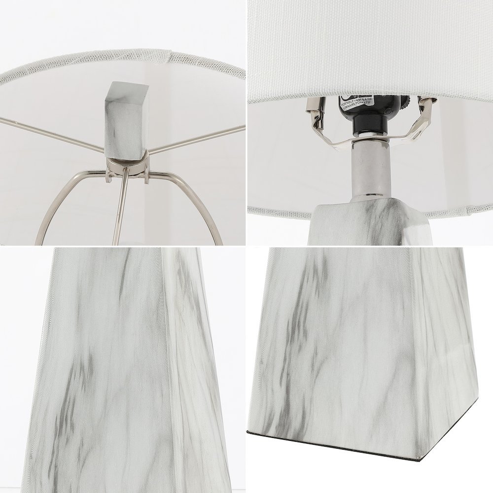 Owen Contemporary Resin Led Table Lamp. Picture 4