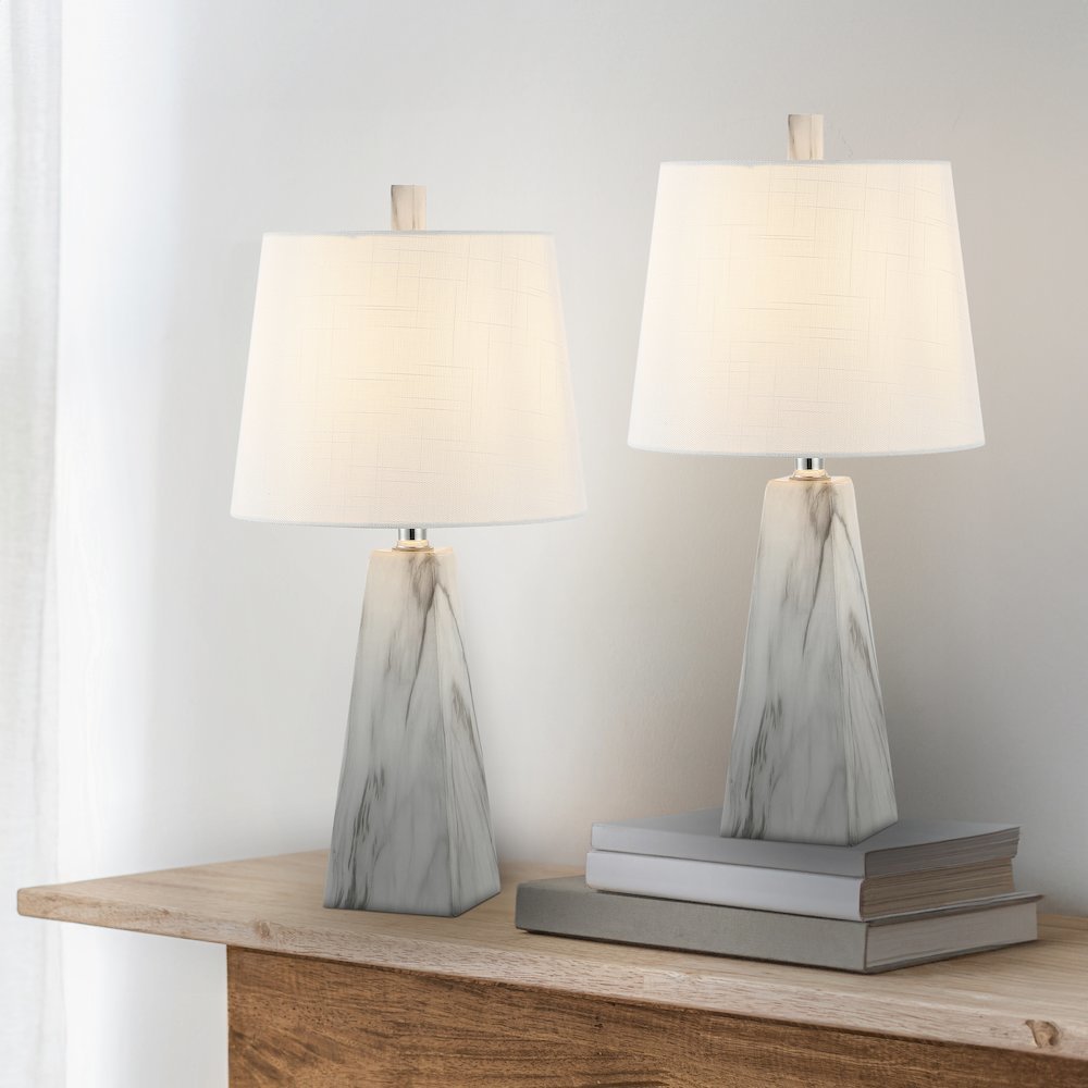 Owen Contemporary Resin Led Table Lamp. Picture 3