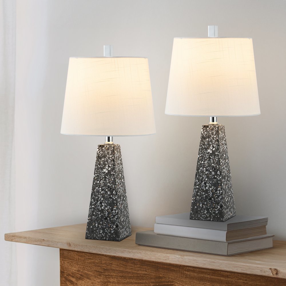 Owen Contemporary Resin Led Table Lamp. Picture 3