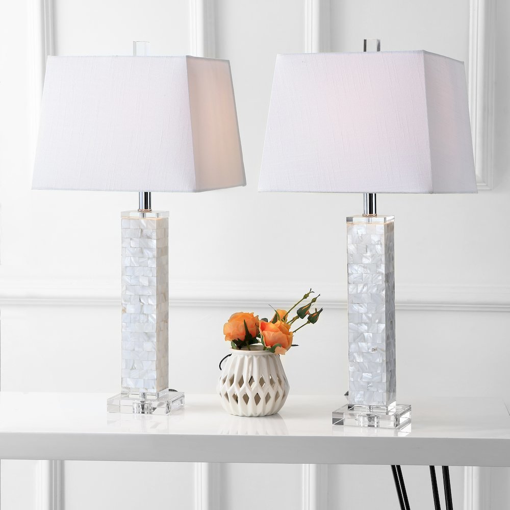 Noelle Seashell Led Table Lamp (Set Of 2). Picture 5