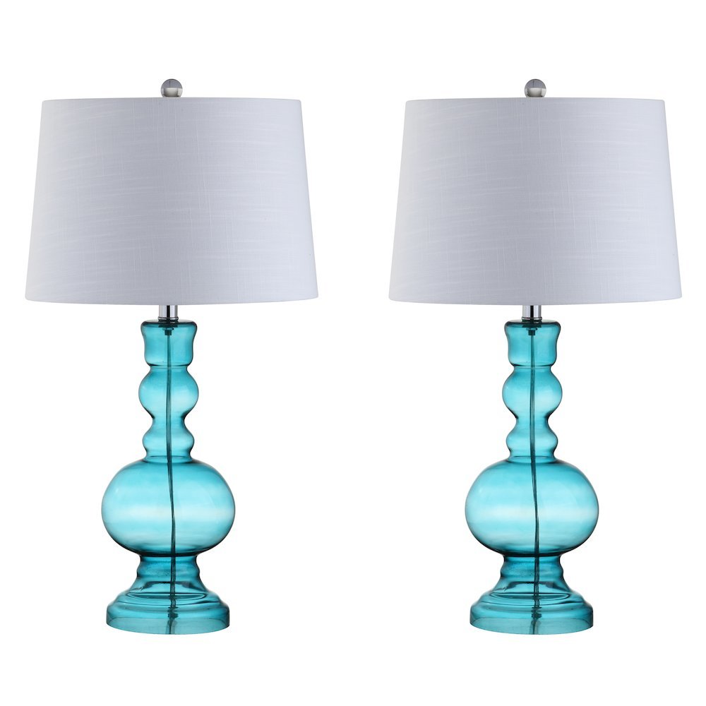 Genie Glass Led Table Lamp (Set Of 2). Picture 2