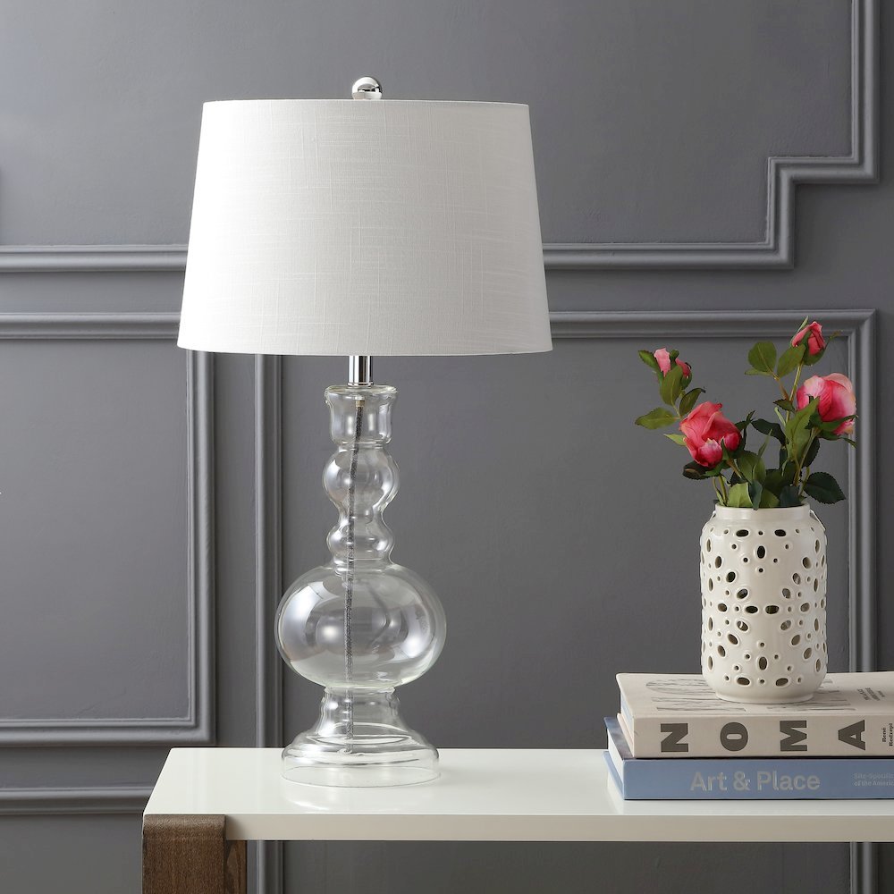 Genie Glass Led Table Lamp (Set Of 2). Picture 8