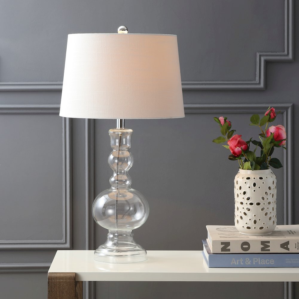 Genie Glass Led Table Lamp (Set Of 2). Picture 7