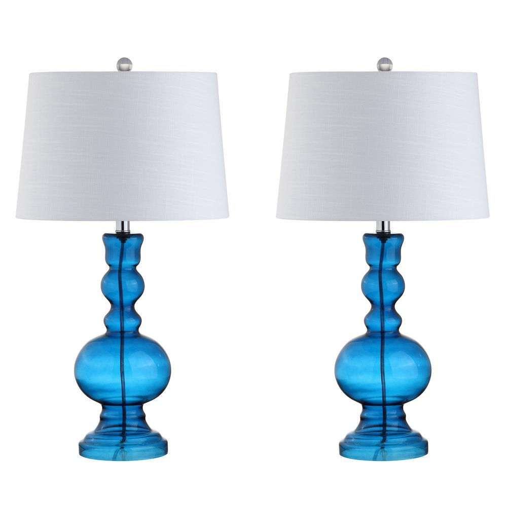 Genie Glass Led Table Lamp (Set Of 2). Picture 2