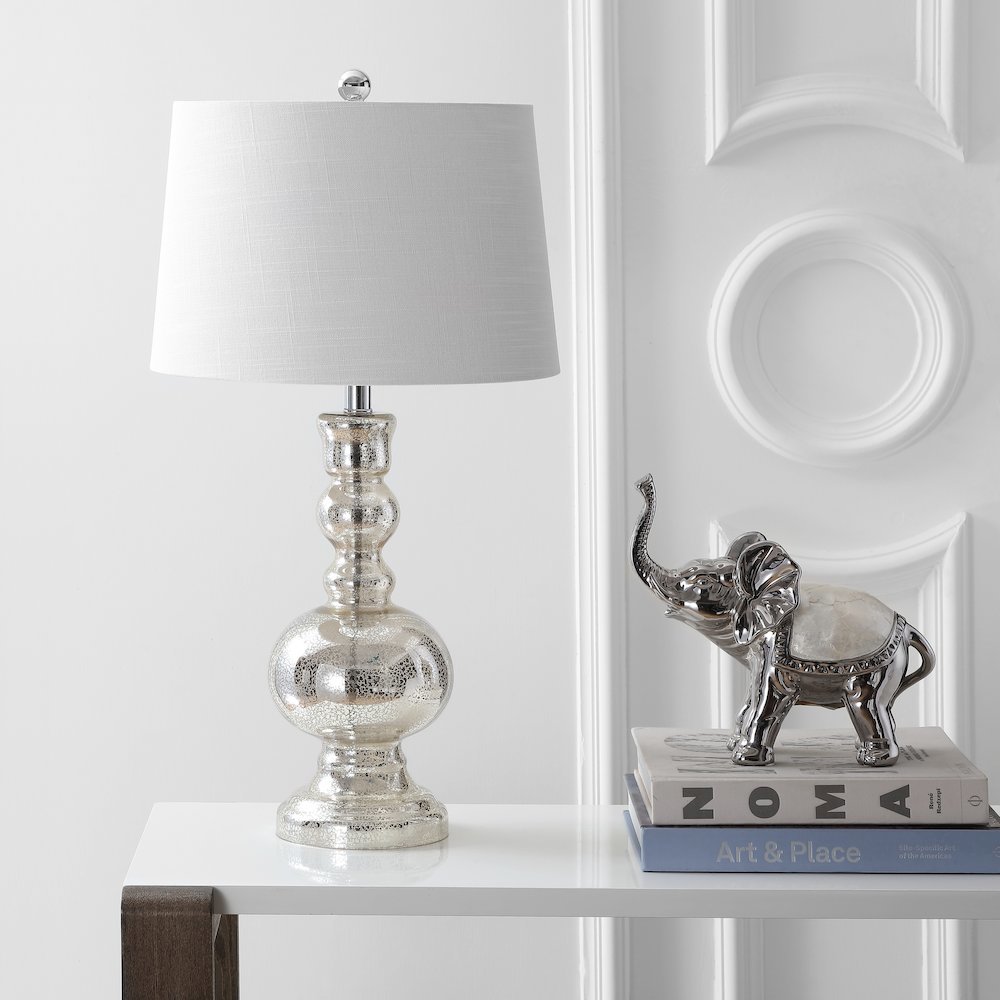 Genie Glass Led Table Lamp (Set Of 2). Picture 8