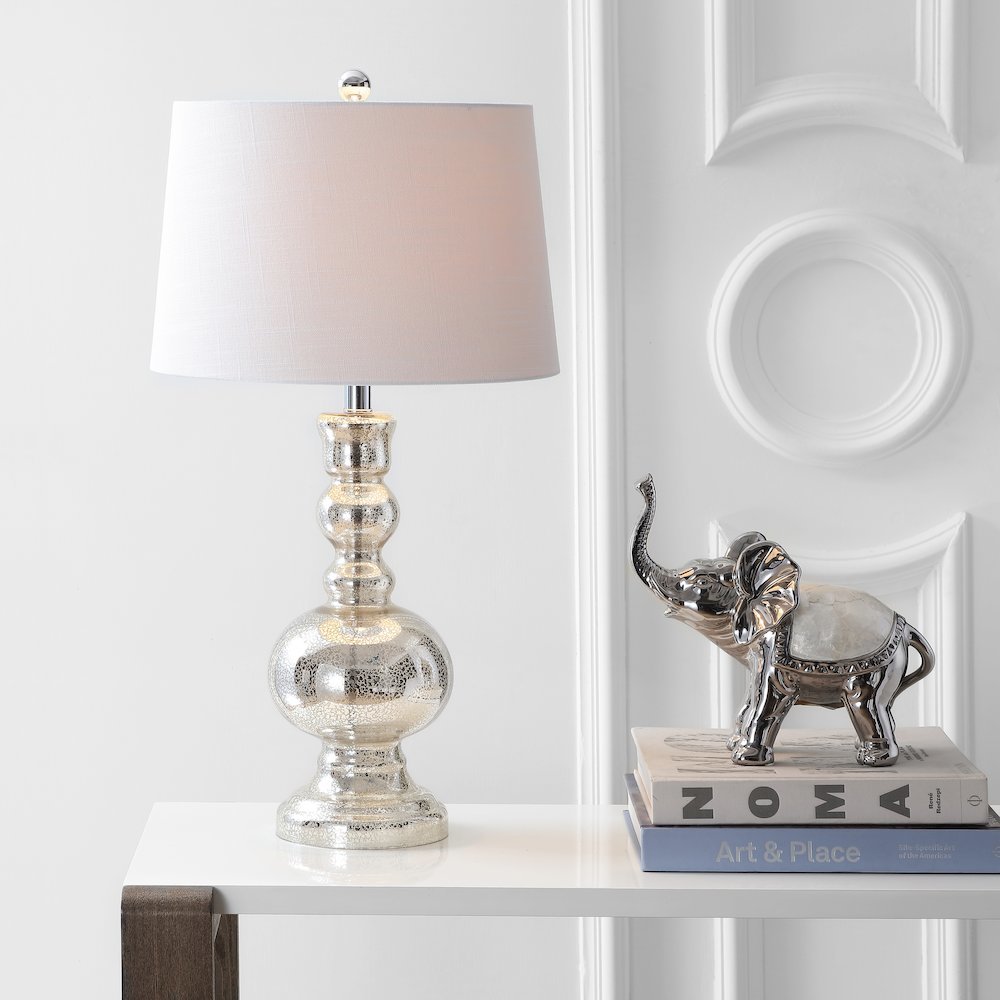 Genie Glass Led Table Lamp (Set Of 2). Picture 7