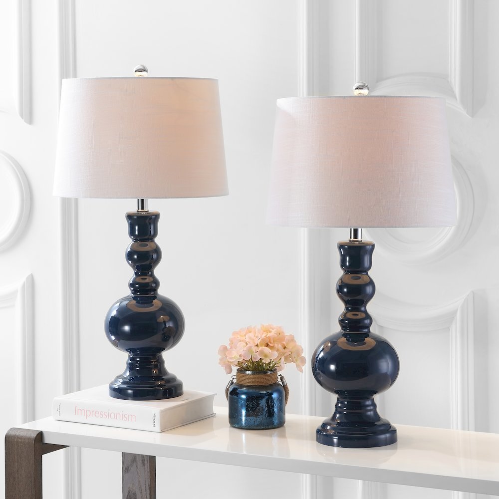 Genie Glass Led Table Lamp (Set Of 2). Picture 5
