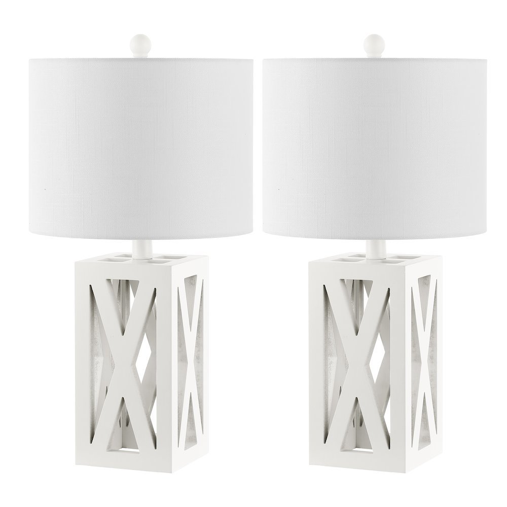 Stewart Farmhouse Wood Led Table Lamp. Picture 2