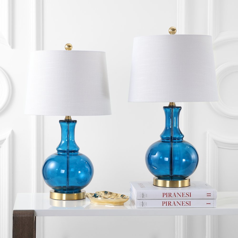 Lavelle Glass Led Table Lamp (Set Of 2). Picture 6