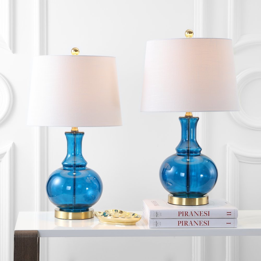 Lavelle Glass Led Table Lamp (Set Of 2). Picture 5