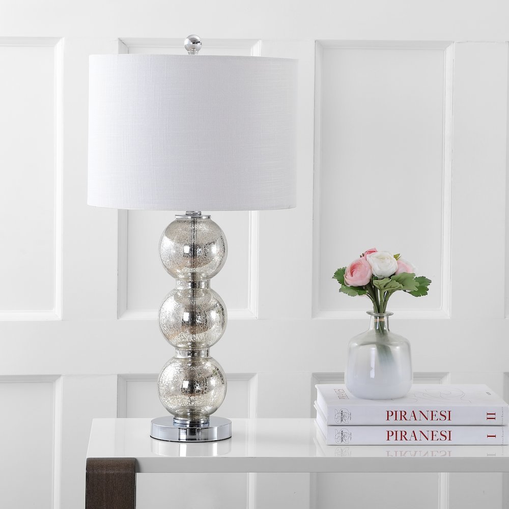 Bella Glass Triple Sphere Led Table Lamp (Set Of 2). Picture 8
