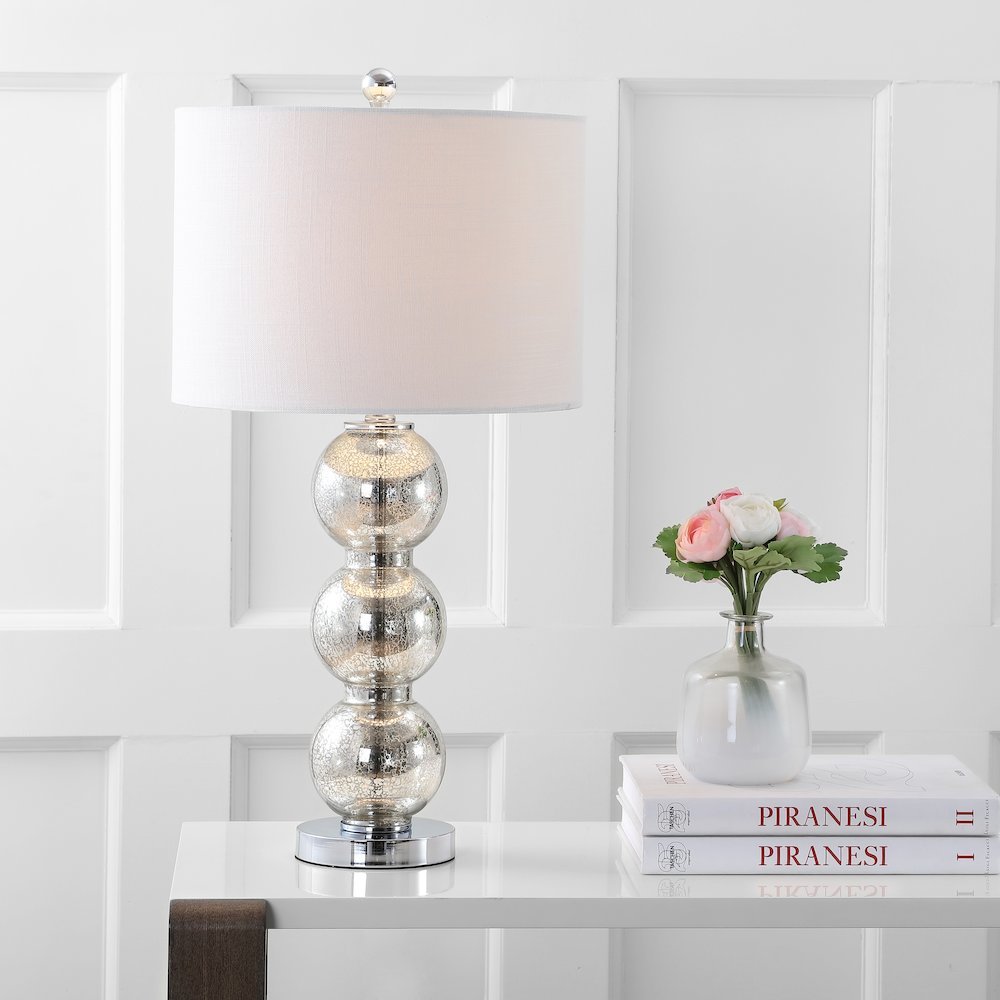 Bella Glass Triple Sphere Led Table Lamp (Set Of 2). Picture 7