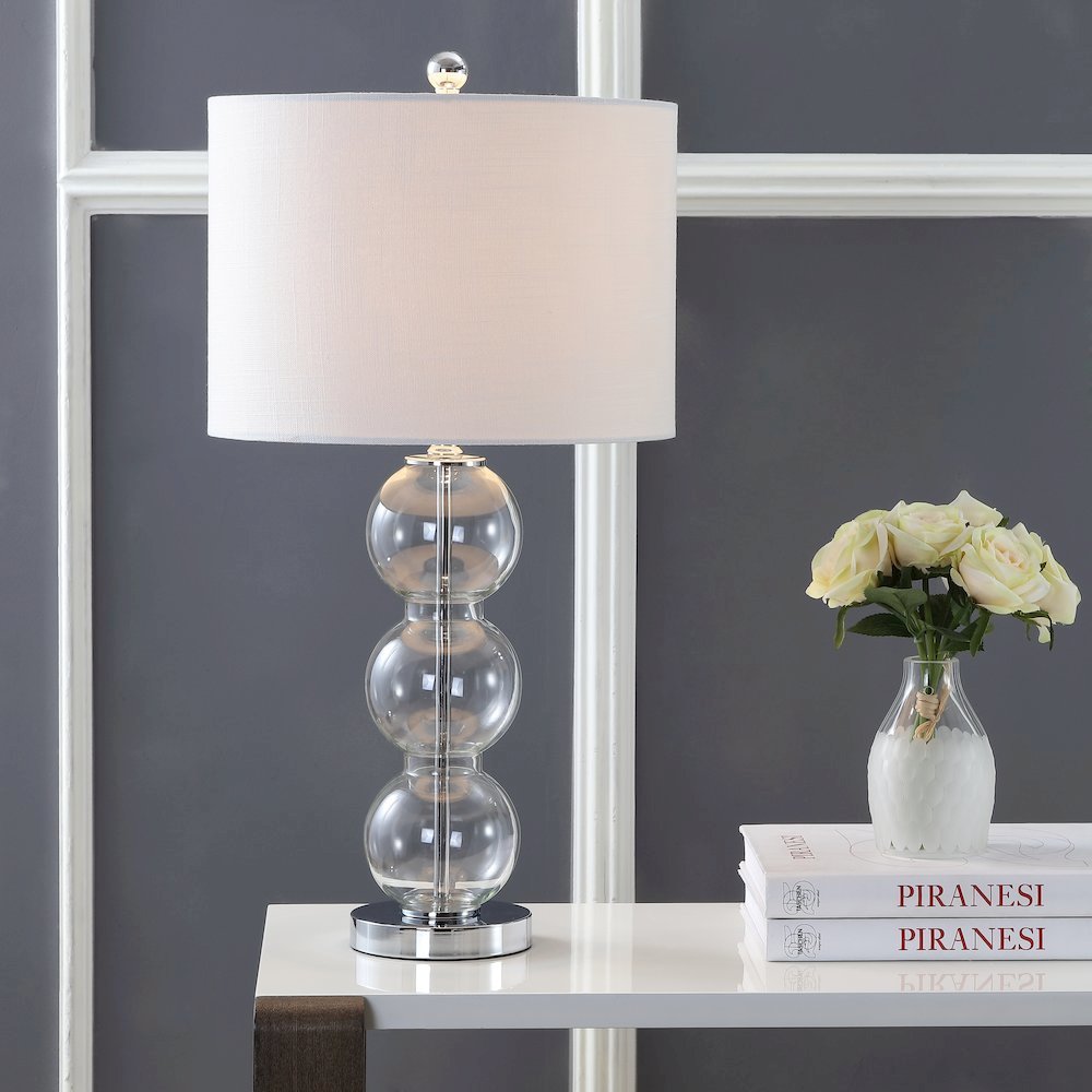 Bella Glass Triple Sphere Led Table Lamp (Set Of 2). Picture 9