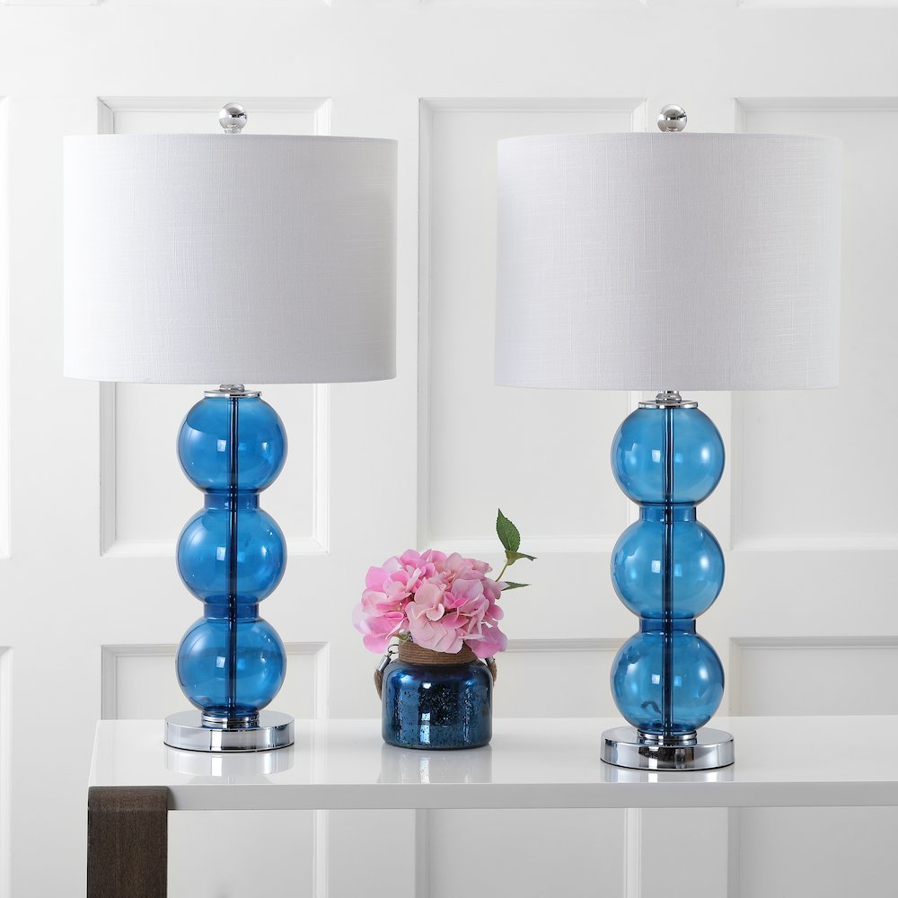 Bella Glass Triple Sphere Led Table Lamp (Set Of 2). Picture 6