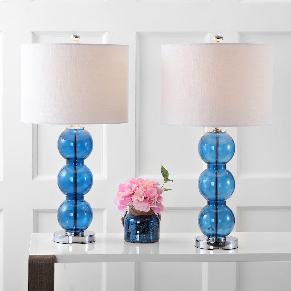 Bella Glass Triple Sphere Led Table Lamp (Set Of 2). Picture 5
