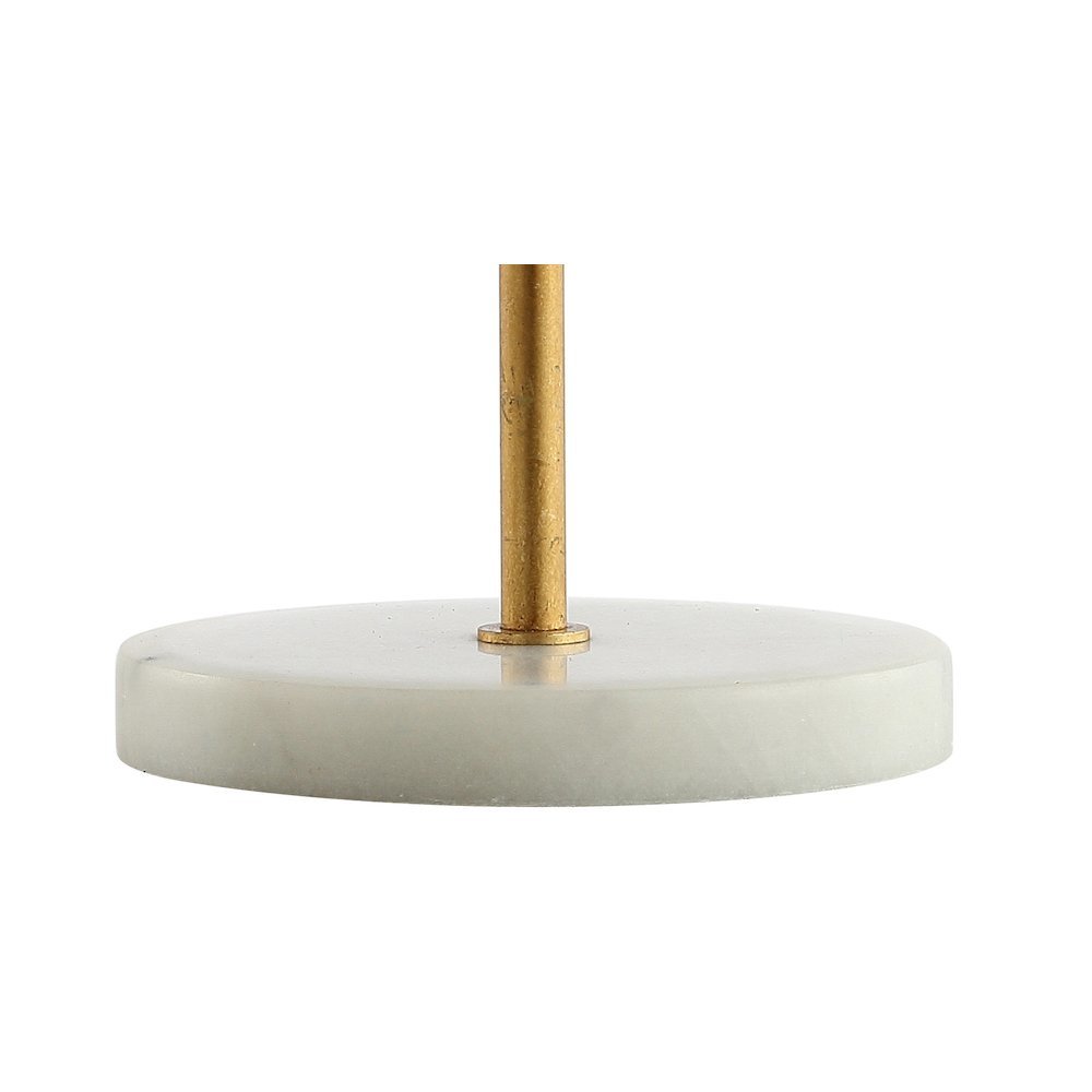 Ella Dome Metal With Marble Base Led Table Lamp. Picture 4
