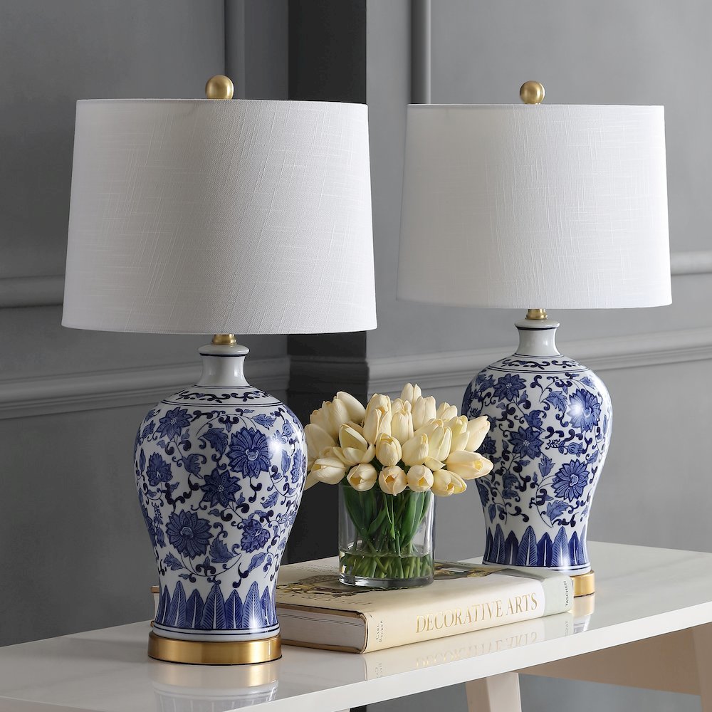 Jennifer Ceramicmetal Led Table Lamp (Set Of 2). Picture 6