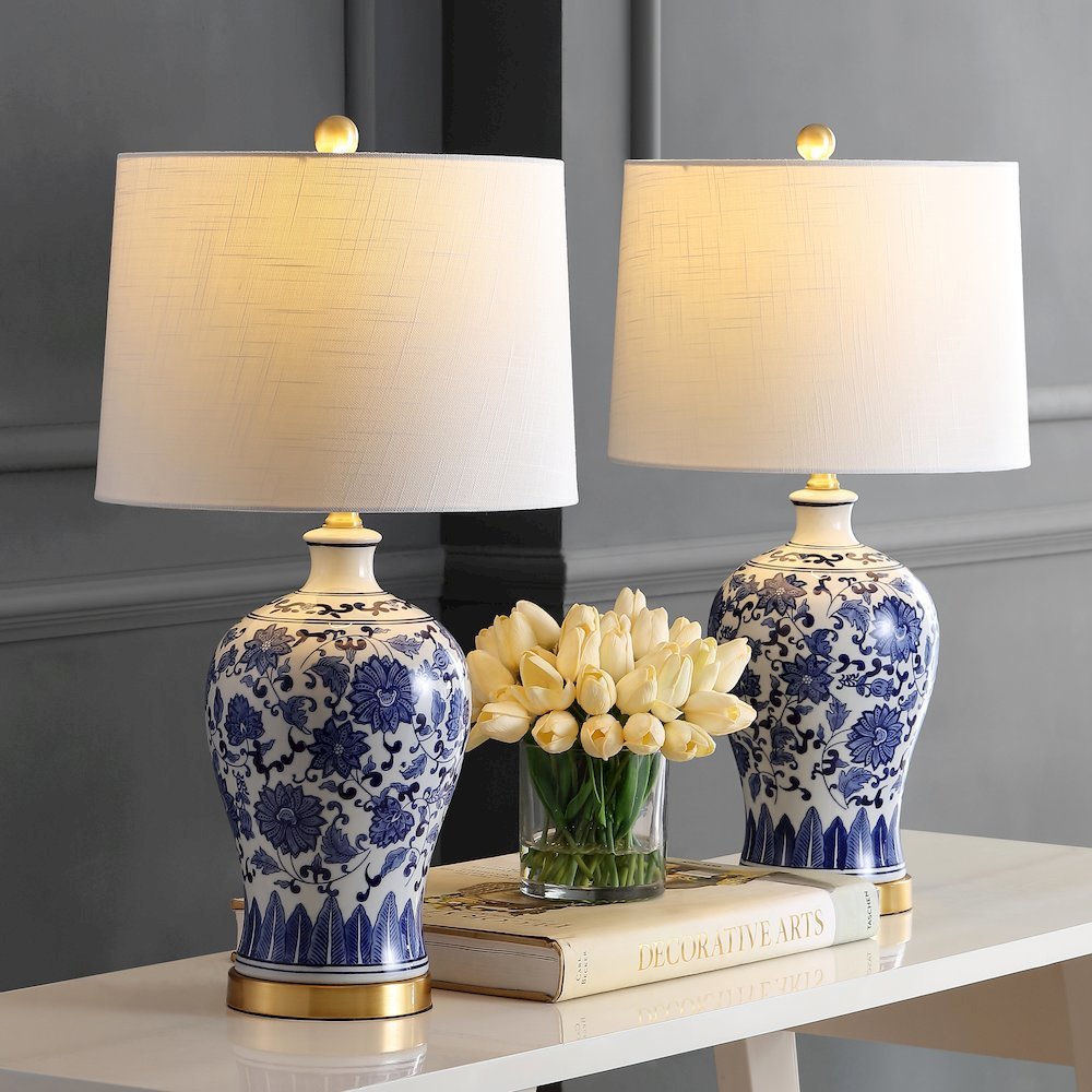 Jennifer Ceramicmetal Led Table Lamp (Set Of 2). Picture 5