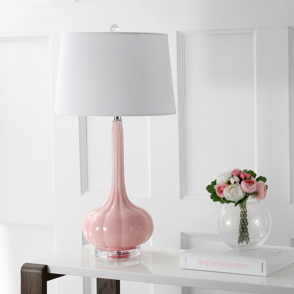 Bette Glass Teardrop Led Table Lamp (Set Of 2). Picture 8