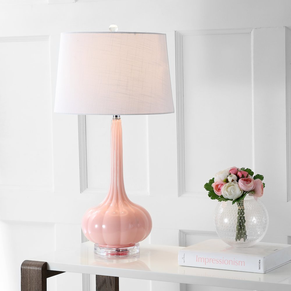 Bette Glass Teardrop Led Table Lamp (Set Of 2). Picture 7