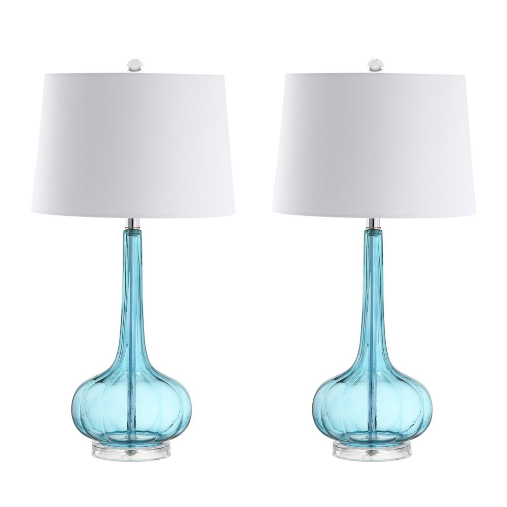 Bette Glass Teardrop Led Table Lamp (Set Of 2). Picture 2