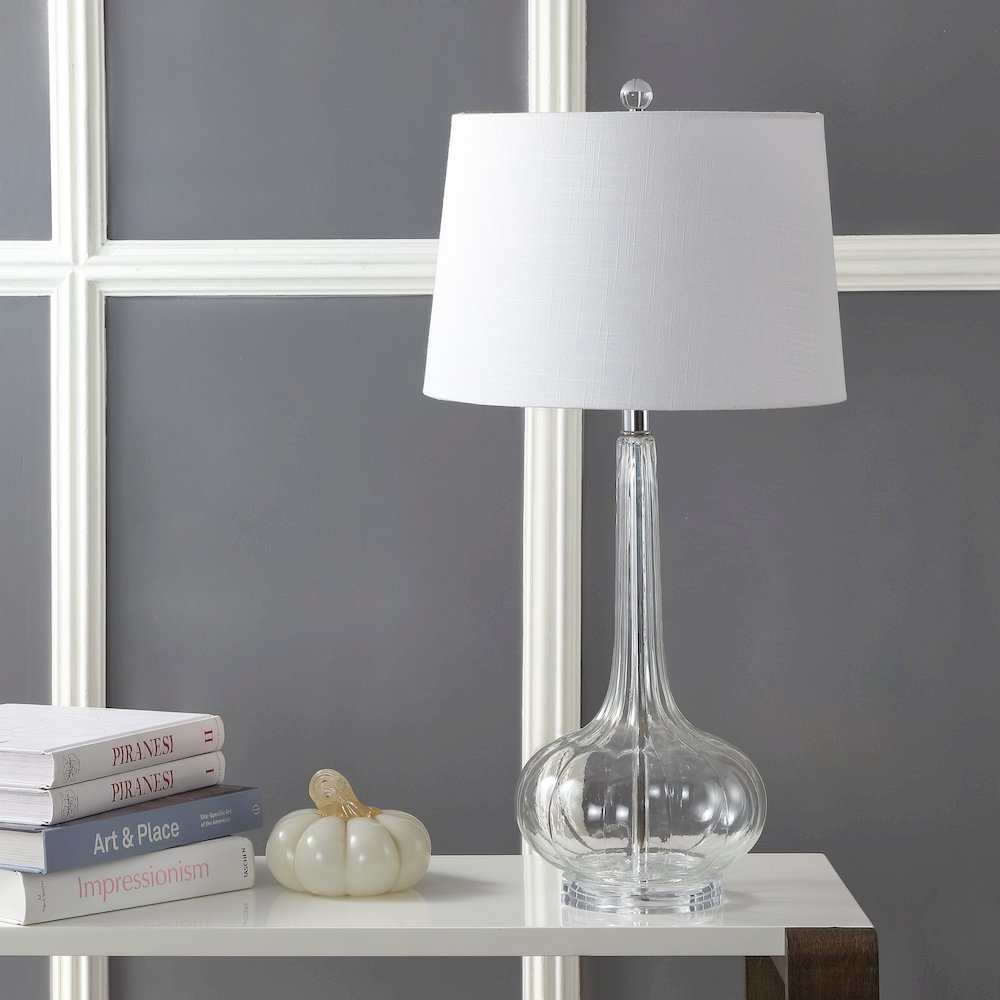 Bette Glass Teardrop Led Table Lamp (Set Of 2). Picture 10