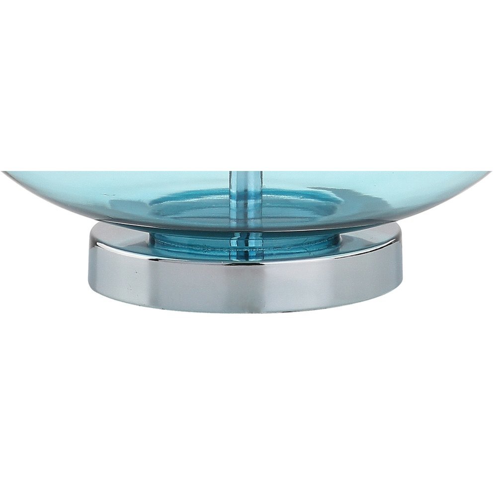 Cecile Glass Teardrop Led Table Lamp (Set Of 2). Picture 4
