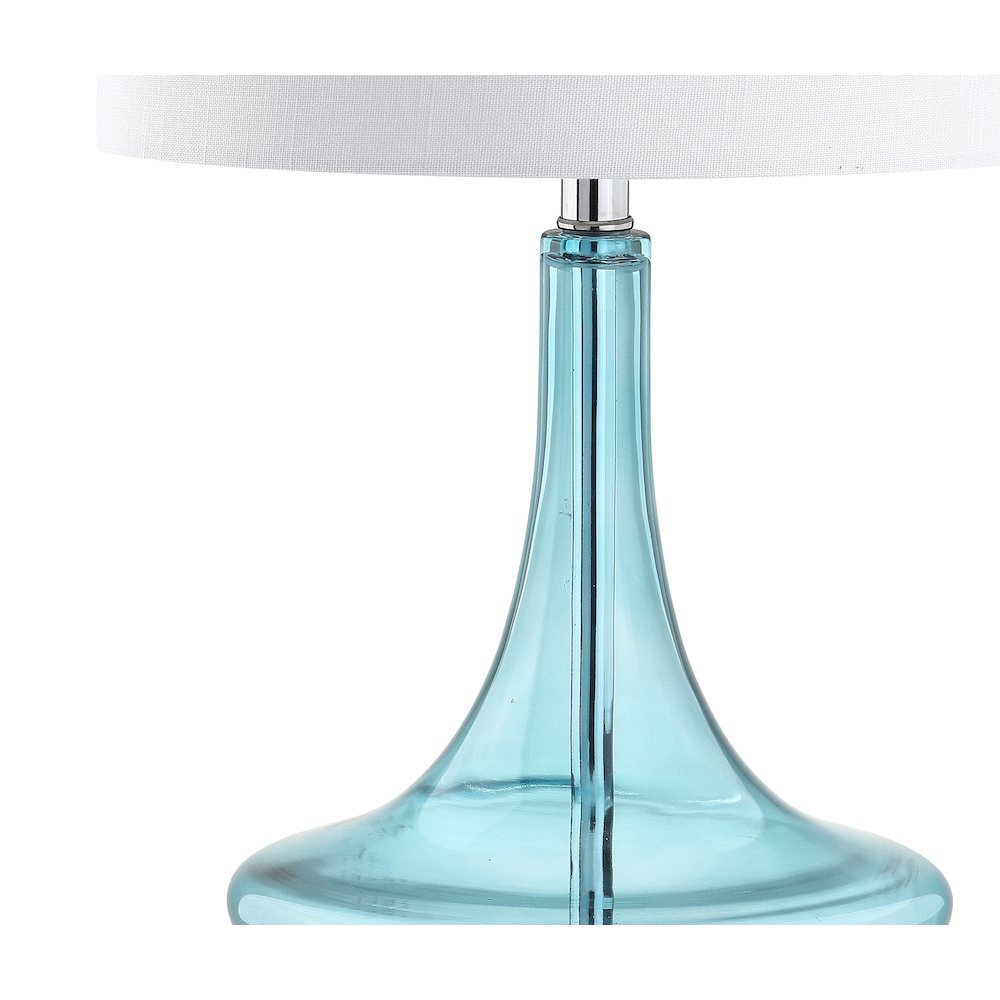Cecile Glass Teardrop Led Table Lamp (Set Of 2). Picture 3
