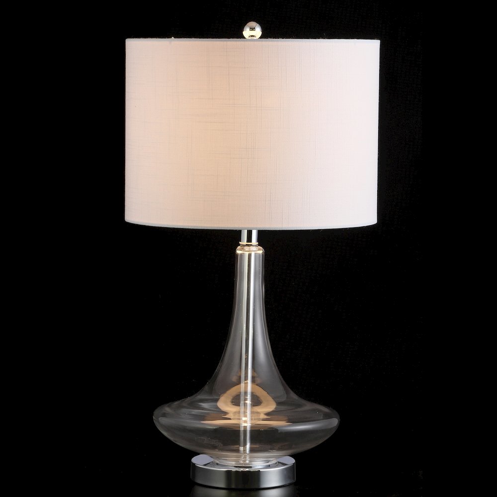 Cecile Glass Teardrop Led Table Lamp (Set Of 2). Picture 3