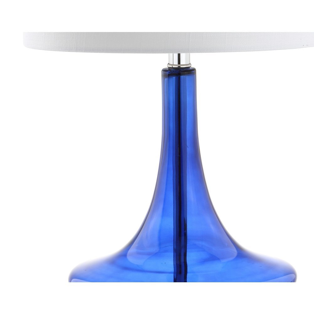 Cecile Glass Teardrop Led Table Lamp (Set Of 2). Picture 3