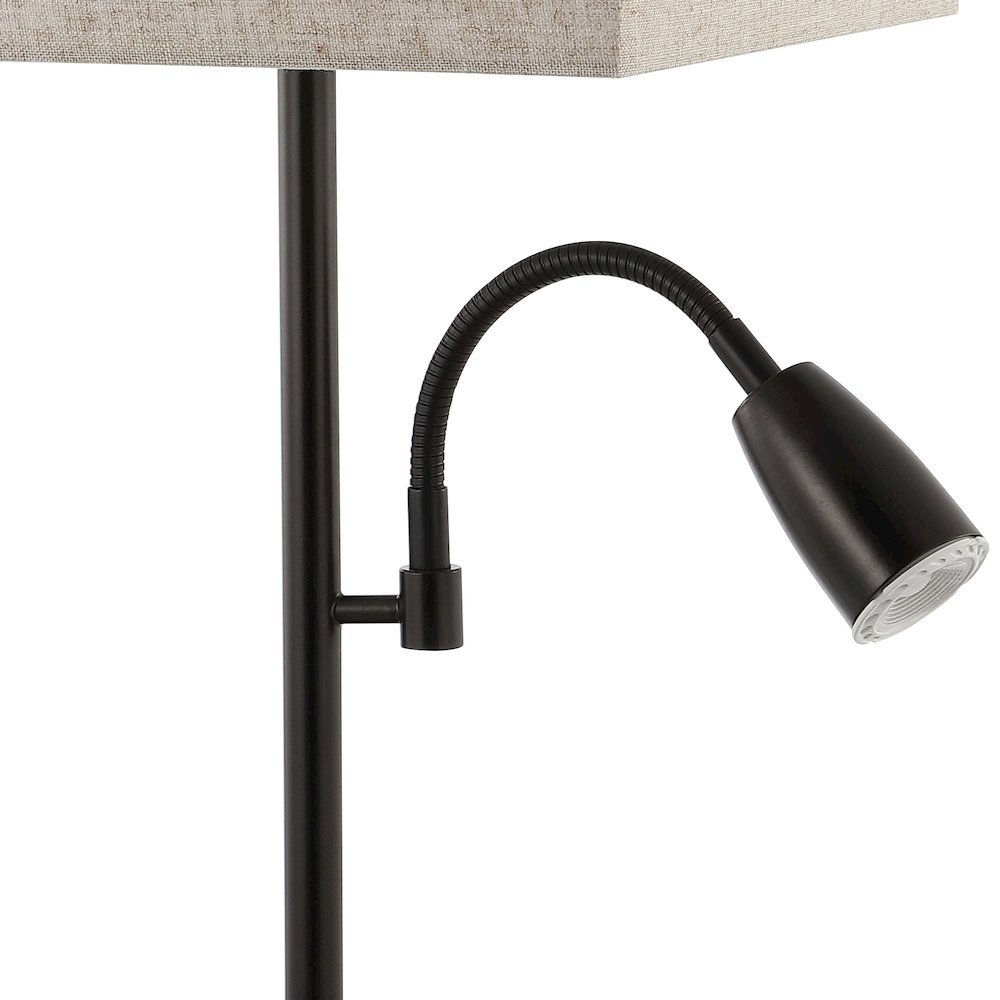 Austin Farmhouse Industrial Iron Led Table Lamp. Picture 2