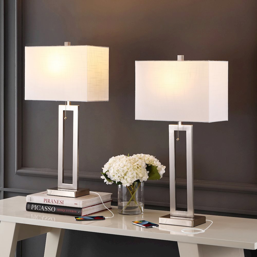 Sabrina Vintage Industrial Iron Led Table Lamp. Picture 5