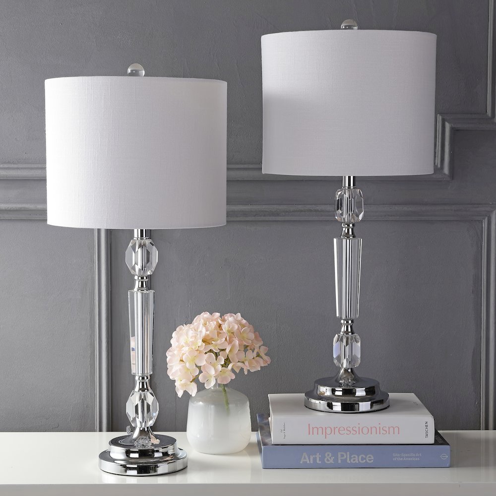 Victoria Crystal Led Table Lamp (Set Of 2). Picture 8