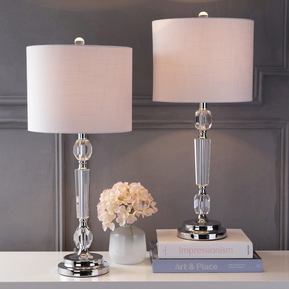 Victoria Crystal Led Table Lamp (Set Of 2). Picture 7
