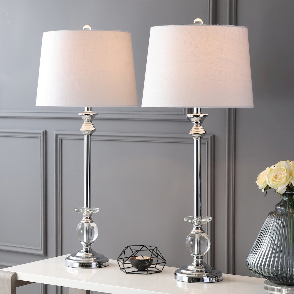 Elizabeth Crystal/Metal Led Table Lamp (Set Of 2). Picture 7