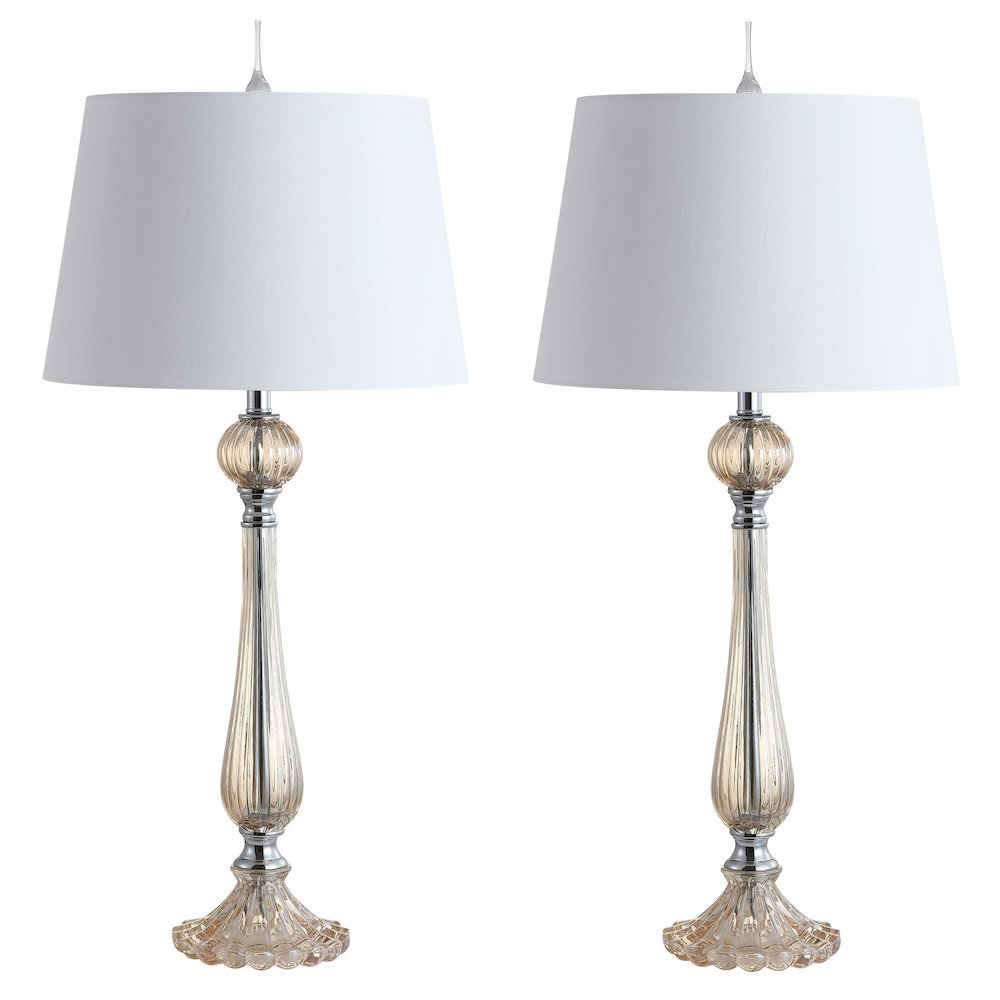 Chloe Glass Led Table Lamp (Set Of 2). Picture 2