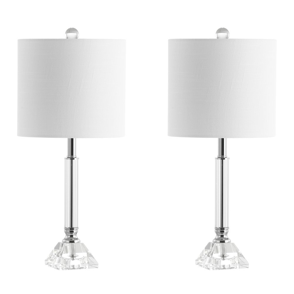 Dana Crystal Columnmetal Led Table Lamp (Set Of 2). Picture 2